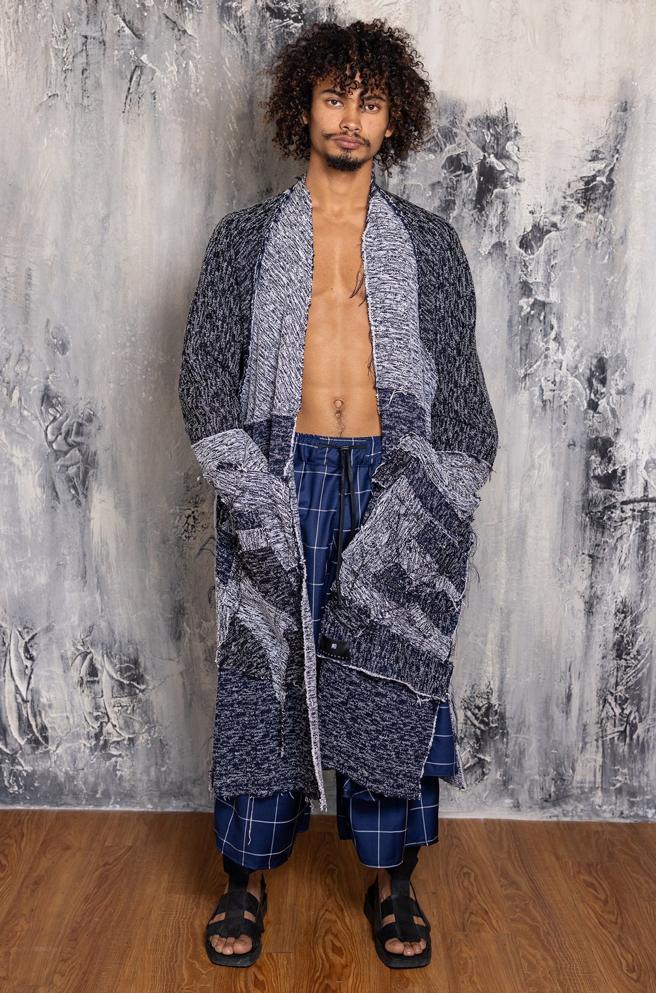 KIMONO DOBLE JACQUARD