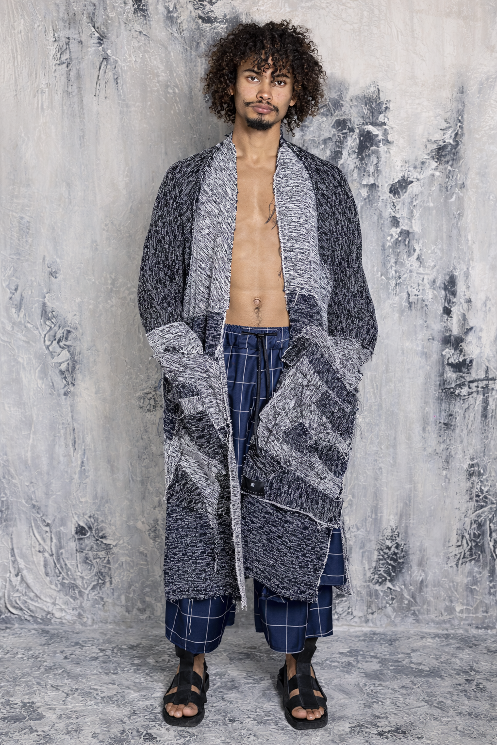 KIMONO DOBLE JACQUARD