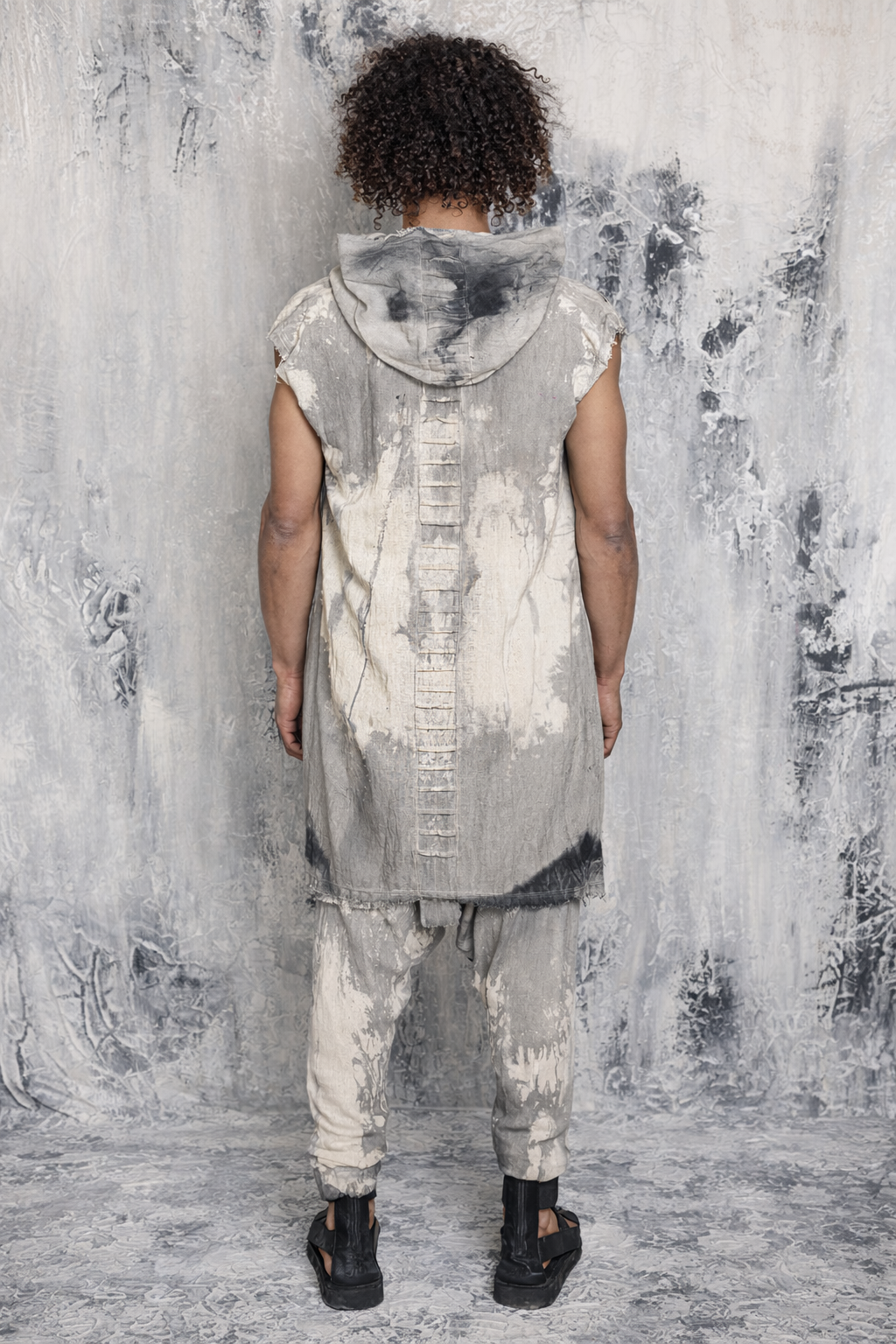 TAIYO  SLEEVELESS TIE-DYE