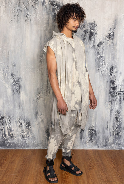 TAIYO  SLEEVELESS TIE-DYE