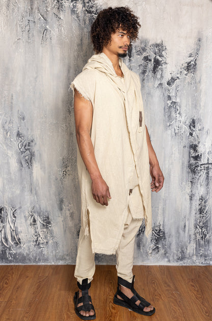 TAIYO JUDE CRUDE SLEEVELESS